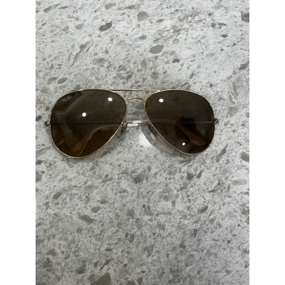 Ray-Ban Aviator RB3025-001/3k Sunglasses 62/14 Large Made In Italy - Picture 5 of 16